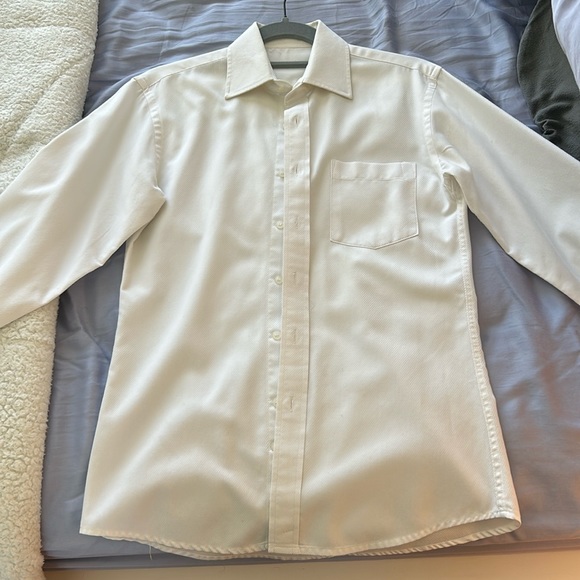 Custom made white dress shirt - Picture 1 of 2
